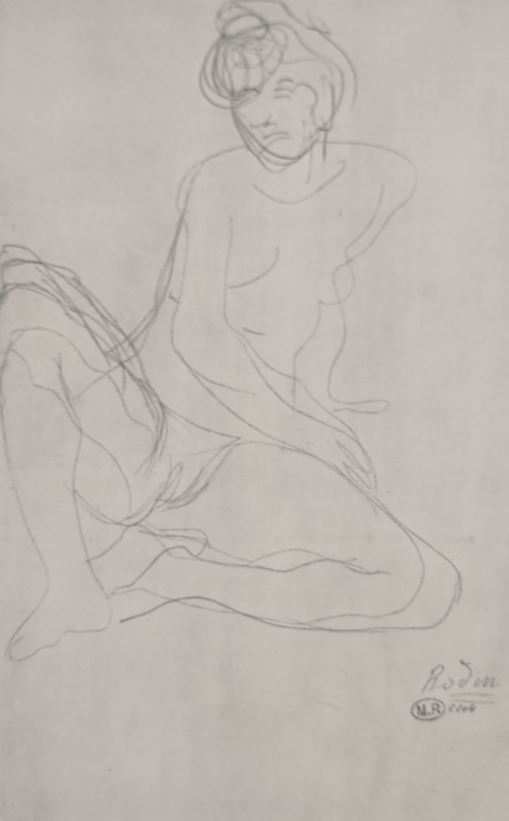 COMPOSITION - RODIN Auguste (d'après) (1840 - 1917) - Héliogravure