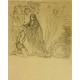 LA TENTATION DE SAINT ANTOINE - HERTENBERGER Fernand (1882 - 1970) - Gravure ANTOINE