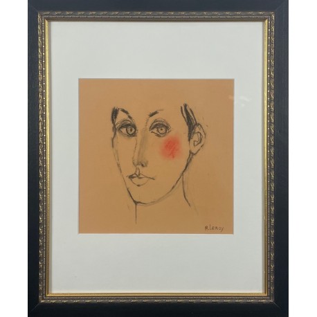 EMMANUELLE - LEROY René ( 1931 - ) - Pastel