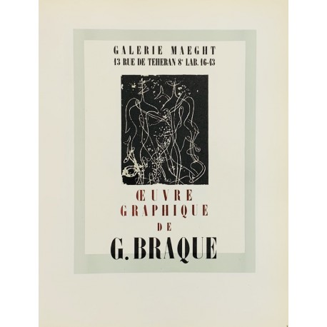 OEUVRE GRAPHIQUE - BRAQUE Georges (D'après) (1882 - 1963) - Lithographie