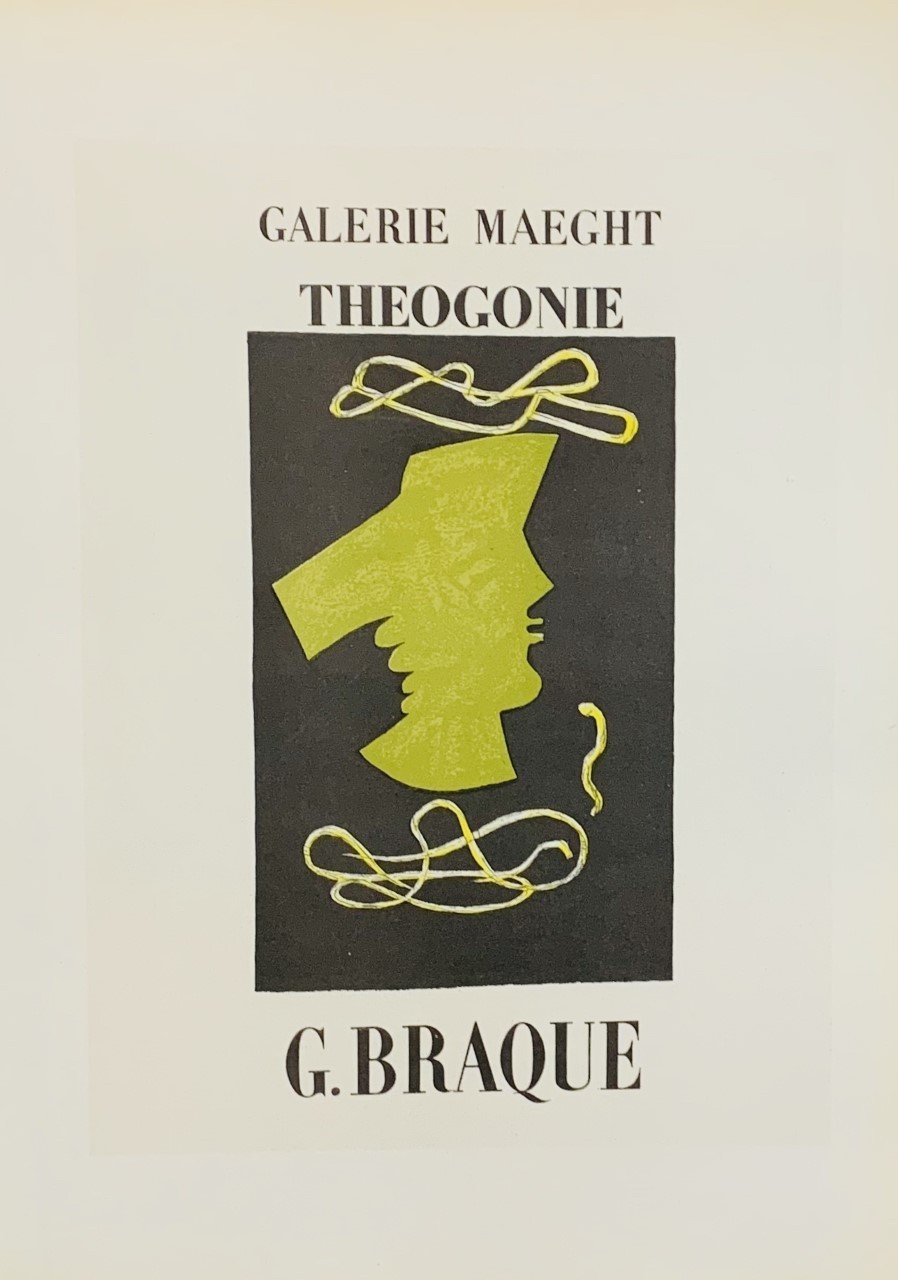 THEOGONIE - BRAQUE Georges (D'après) (1882 - 1963) - Lithographie