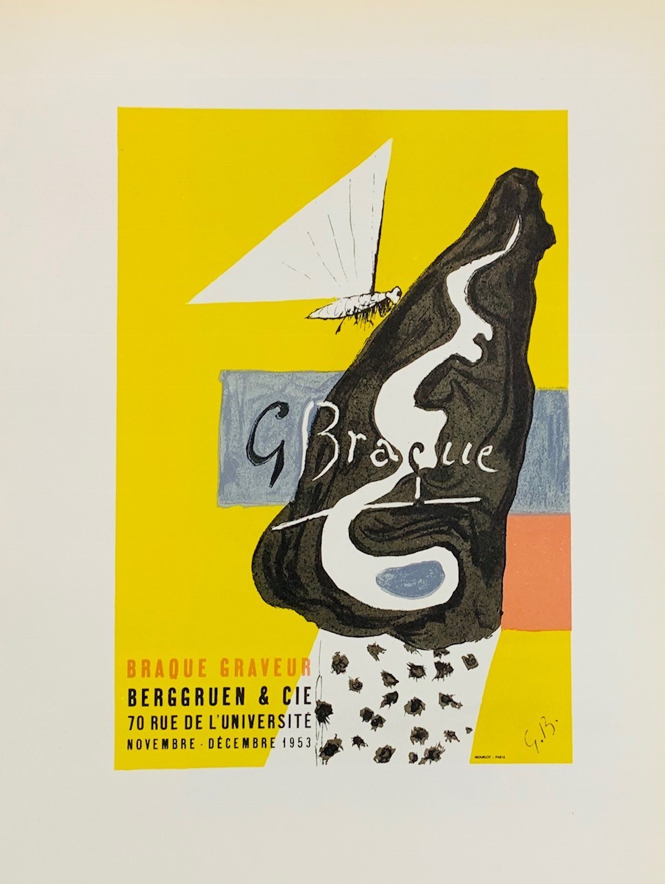 BRAQUE GRAVEUR - BRAQUE Georges (D'après) (1882 - 1963) - Lithographie