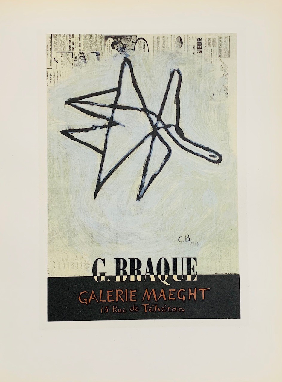 G.BRAQUE - BRAQUE Georges (D'après) (1882 - 1963) - Lithographie