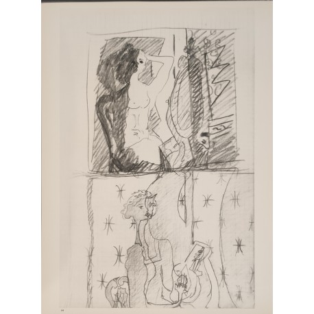 SANS TITRE - BRAQUE Georges (D'après) (1882 - 1963) - Lithographie