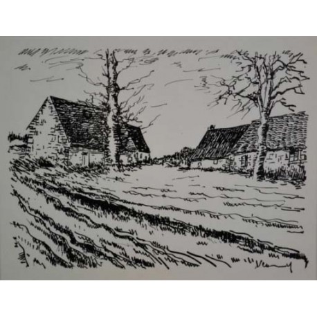 LES CHALLONGES - VLAMINCK MAURICE (D'APRÈS) (1876 - 1958) - Lithographie