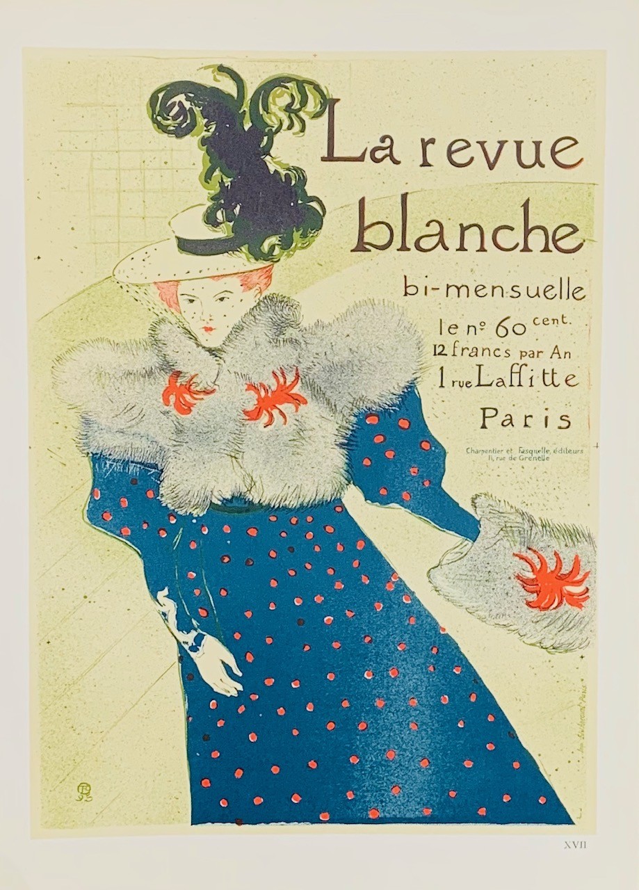 LA REVUE BLANCHE - TOULOUSE-LAUTREC HENRI (D'APRÈS) DE (1864 - 1901) - Lithographie