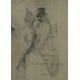 AUTOUR DE TOULOUSE-LAUTREC - TOULOUSE-LAUTREC HENRI (D'APRÈS) DE (1864 - 1901)- Lithographie