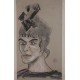 FEMME AU TURBAN - TOULOUSE-LAUTREC HENRI (D'APRÈS) DE (1864 - 1901) - Lithographie