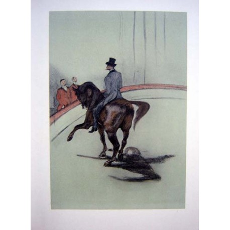 REPRESENTATION EQUESTRE - TOULOUSE-LAUTREC HENRI (D'APRÈS) DE (1864 - 1901) - Lithographie