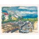 LES PENICHES - VLAMINCK Maurice De (1876-1958) - Pochoir