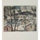 PAYSAGE D HIVER - VLAMINCK Maurice De (1876-1958) - Lithographie