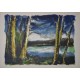 PAYSAGE - VLAMINCK Maurice De (1876-1958) - Lithographie