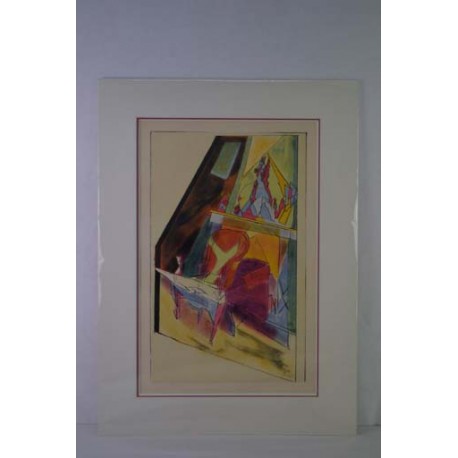DECOR D’INTERIEUR - VILLON Jacques (1875-1963) - Lithographie