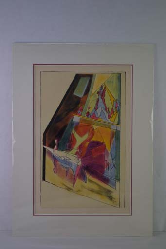 DECOR D’INTERIEUR - VILLON Jacques (1875-1963) - Lithographie