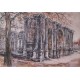 LES RUINES - DUMONT Claude (1938 - ) - Granolithographie