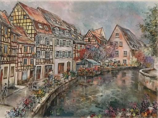 COLMAR - DUMONT Claude (1938 - ) - Granolithographie