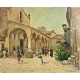 PROMENADE SOUS LES ARCADES, Huile sur toile par Marina SEDRAC