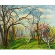 SOUS BOIS, Huile sur toile par Marina SEDRAC