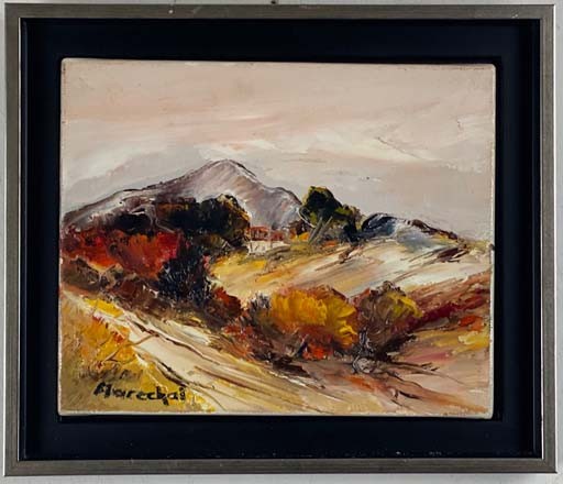 HORIZON PROVENCAL - MARECHAL Francis (1952 - ) - Huile sur toile