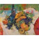 COMPOSITION FRUITIERE - GRISOT Pierre (1911 - 1995) - Huile sur toile