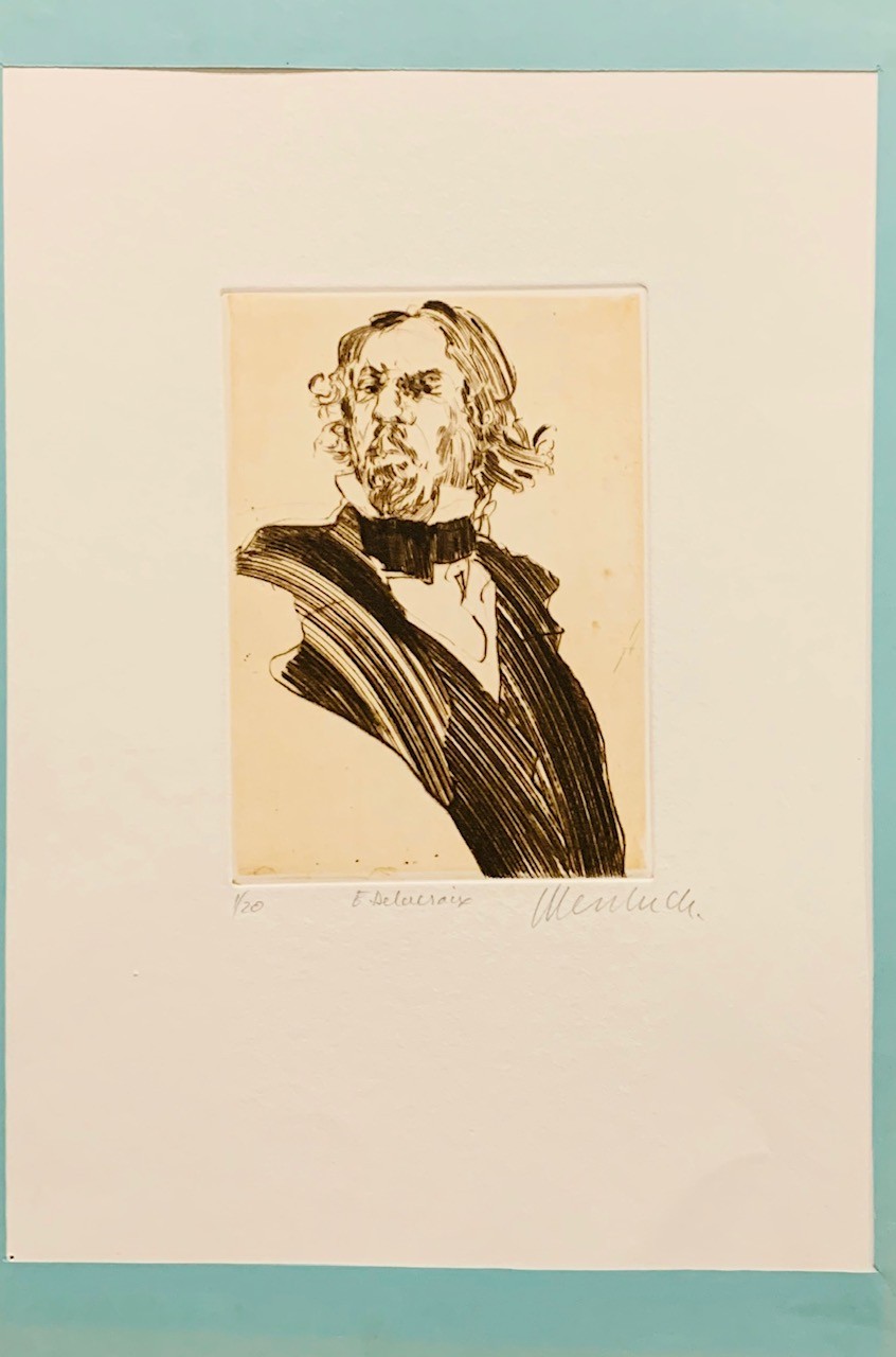 EUGENE DELACROIX - WEISBUCH Claude (1927 - ) - Gravure