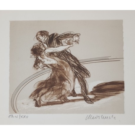 TANGO - WEISBUCH Claude (1927 - ) - Lithographie