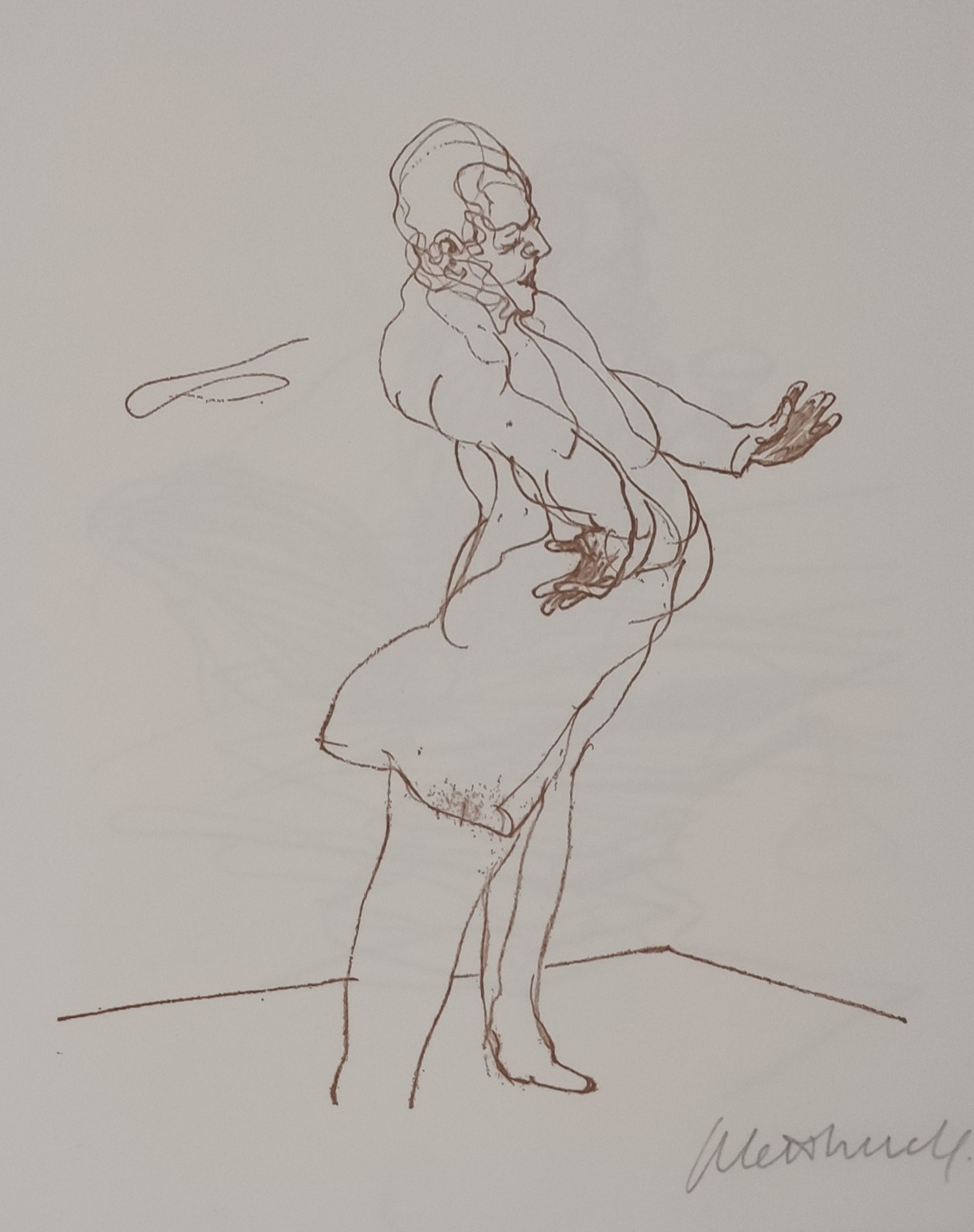 LE REJET - WEISBUCH Claude (1927 - ) - Lithographie