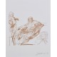 ECHANGE A LA MAPPEMONDE - WEISBUCH Claude (1927 - ) - Lithographie