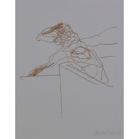 LE FEU - WEISBUCH Claude (1927 - ) - Lithographie