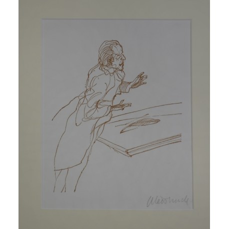 L'ARGUMENTAIRE - WEISBUCH Claude (1927 - ) - Lithographie