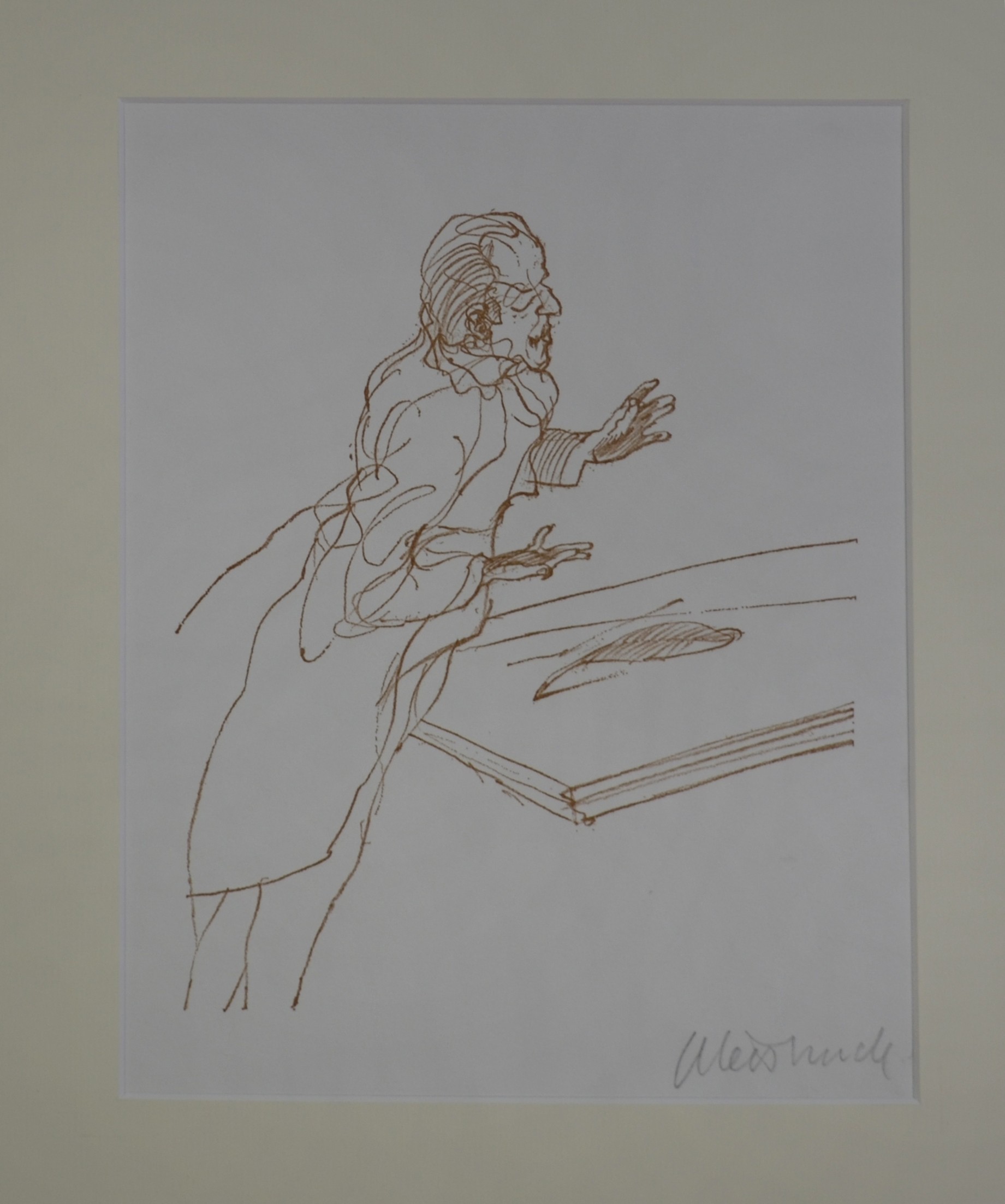 L'ARGUMENTAIRE - WEISBUCH Claude (1927 - ) - Lithographie