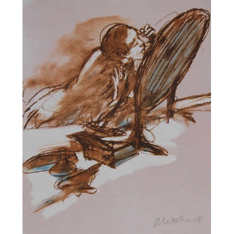 MOMENT DE BEAUTE - WEISBUCH Claude (1927 - ) - Lithographie