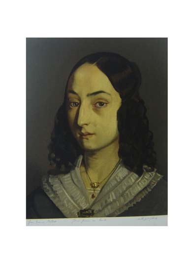 JEUNE FEMME EN BUSTE