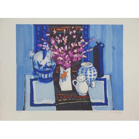 VASES ET BOUQUET DE FLEUR