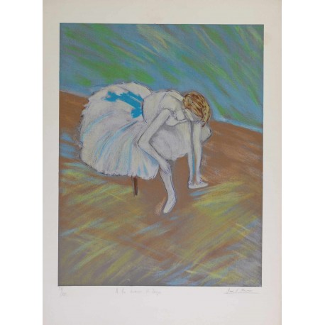 DANSEUSE AU REPOS