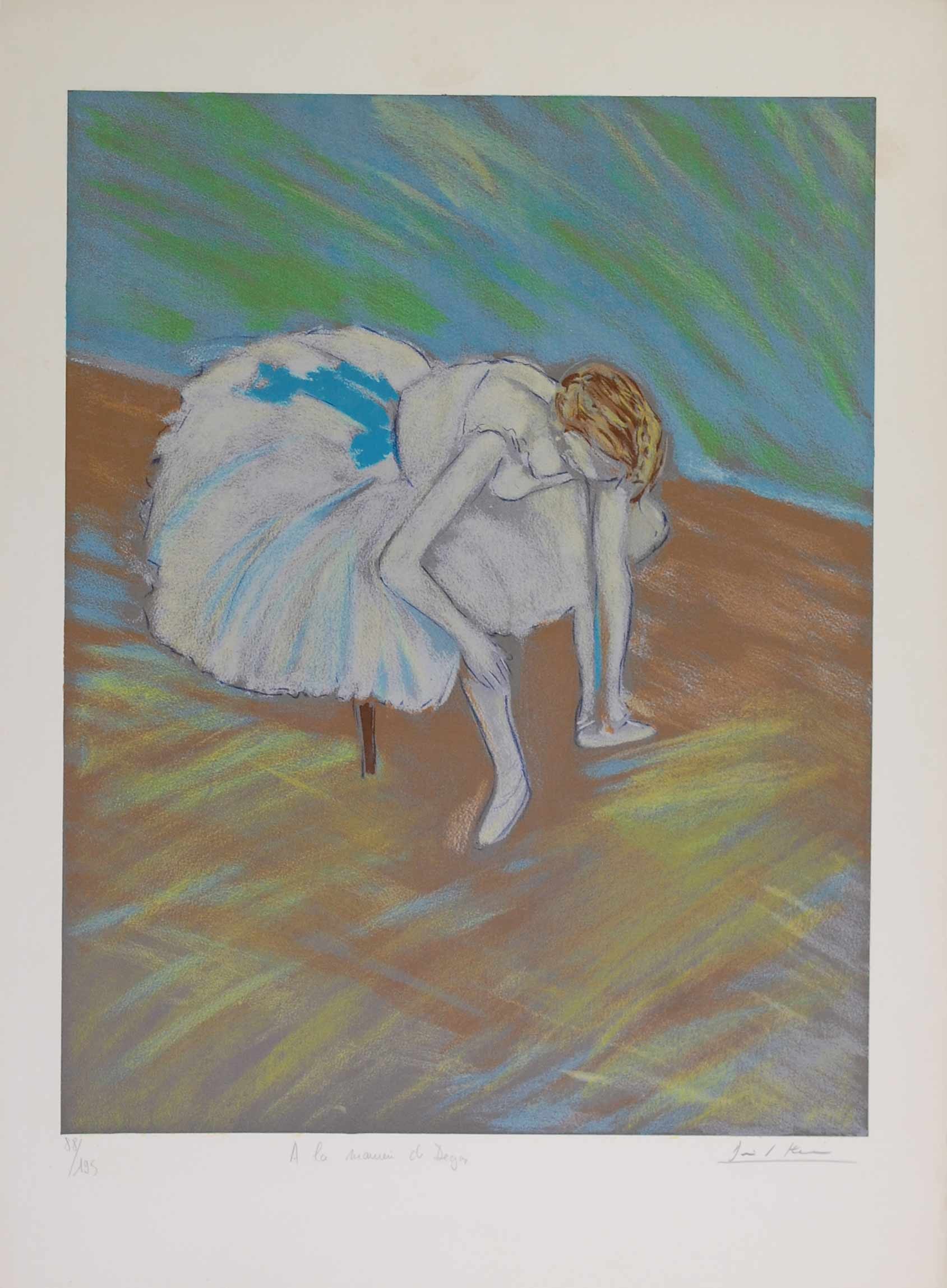 DANSEUSE AU REPOS