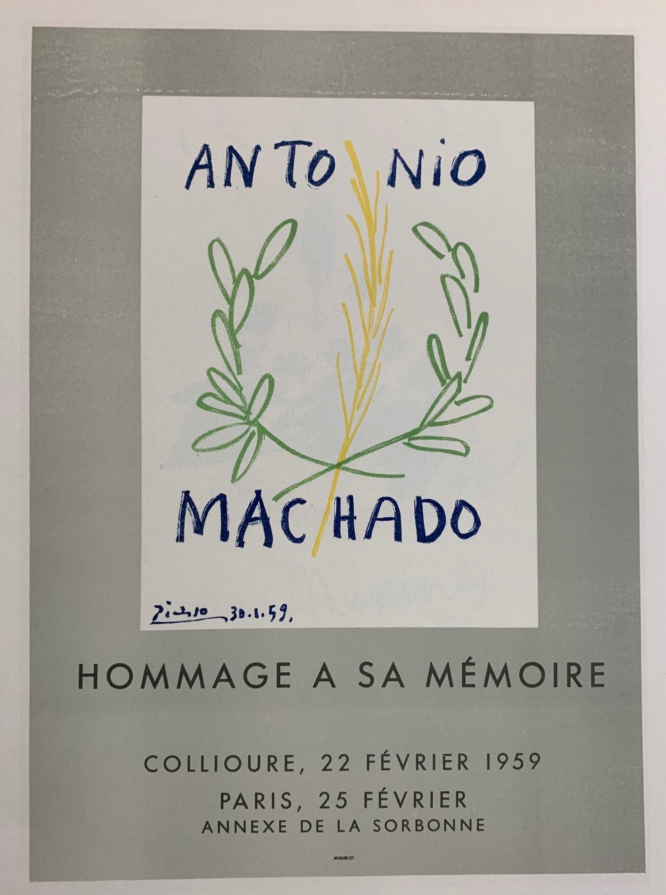 HOMMAGE À ANTONIO MACHADO.