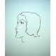 FEMME DE PROFIL