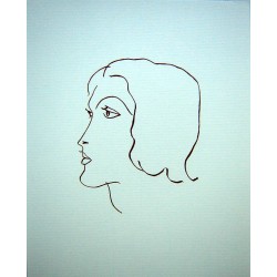 FEMME DE PROFIL