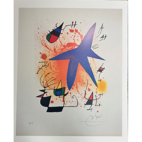 COMPOSITION A L'ETOILE BLEUE