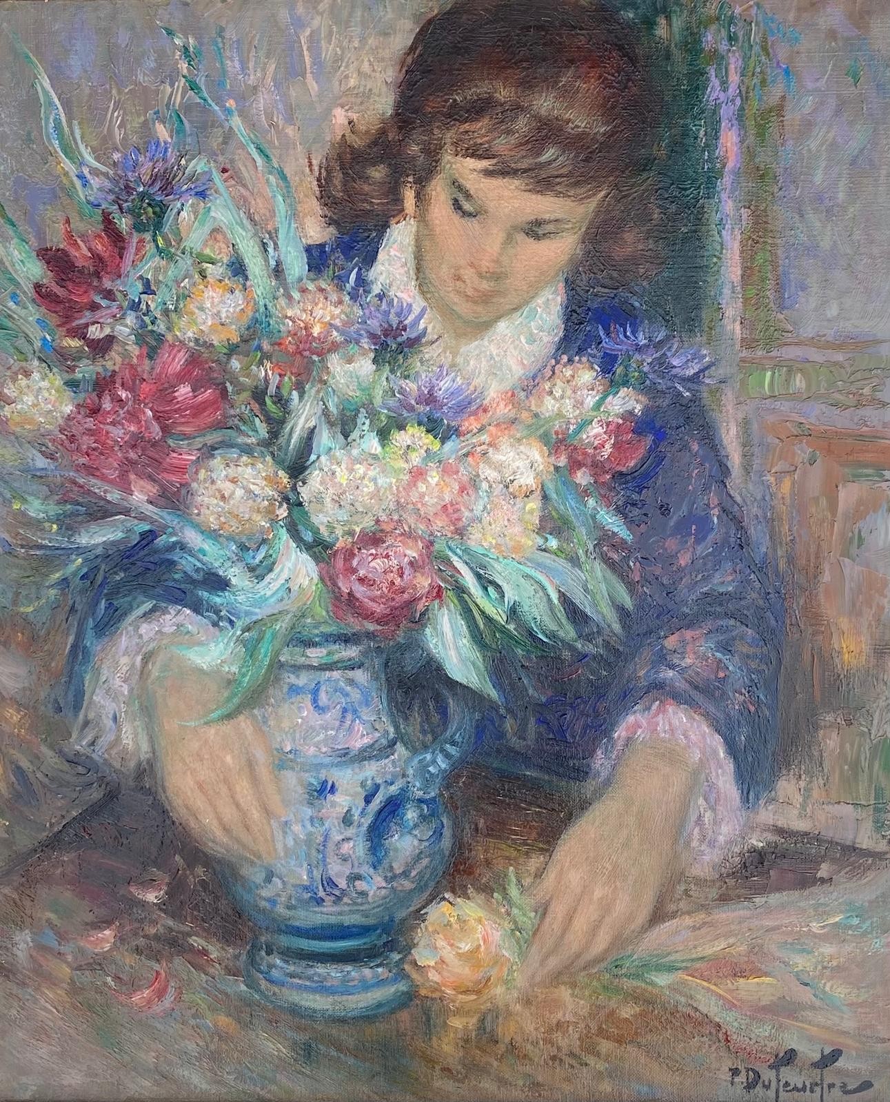 FEMME AU BOUQUE