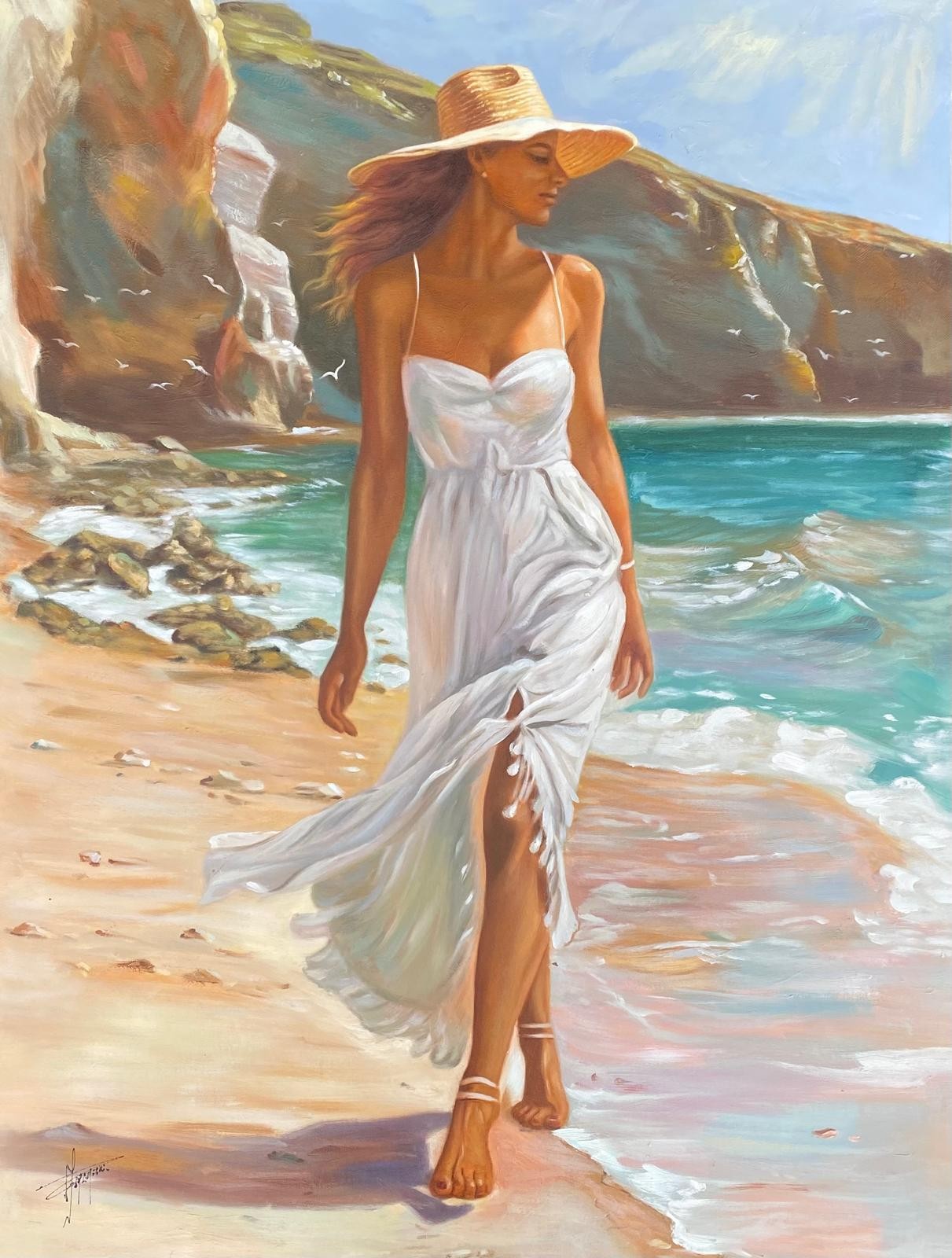 PROMENADE EN BORD DE MER