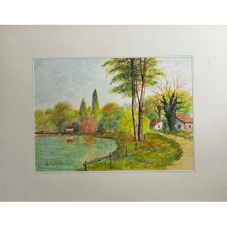 AU BORD DU LAC