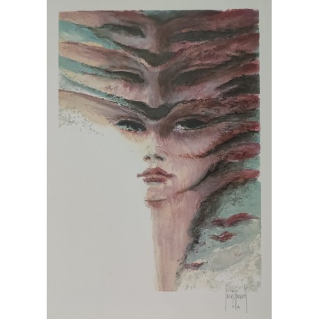 FEMME AUX MASQUES