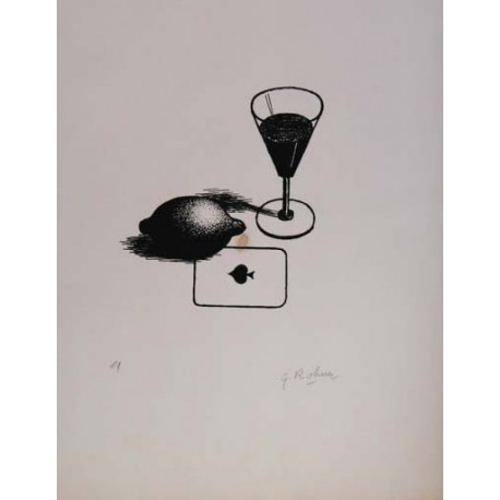NATURE MORTE A L'AS DE PIQUE
