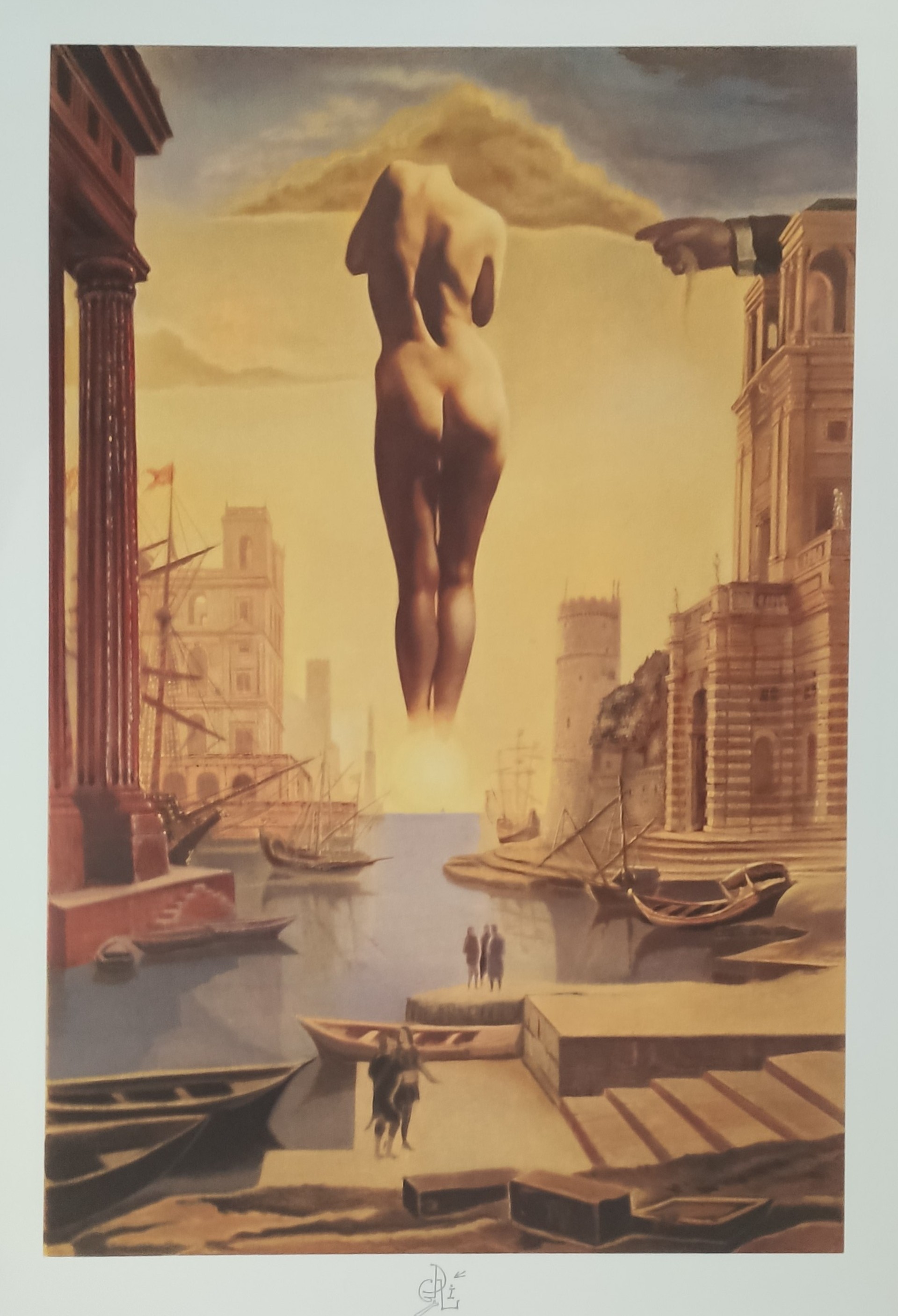 LA MAIN DE DALI RETIRANT UNE TOISON D OR