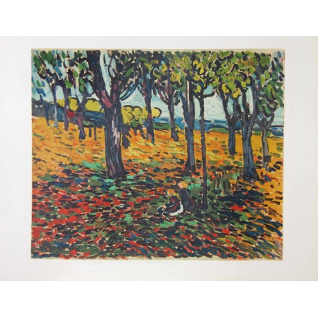 LA CHATAIGNERAIE A CHATOU (EPOQUE FAUVE)
