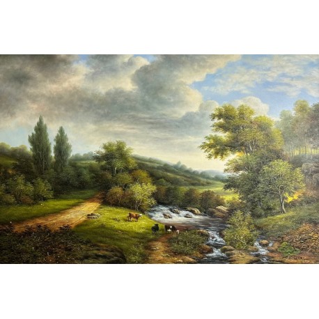 PAYSAGE AU TORRENT