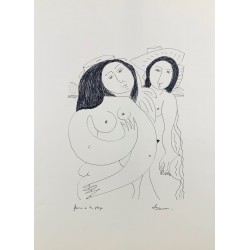 FEMMES A LA PLAGE