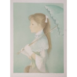 JEUNE FILLE A L'OMBRELLE